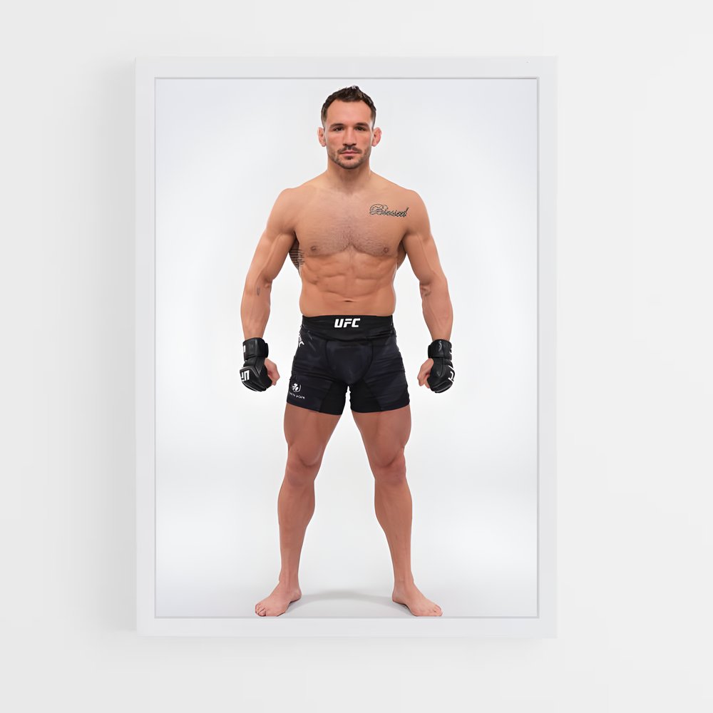 Poster Force et Finesse – affiche MMA (vue 3)